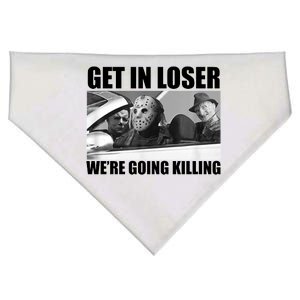 Get In Loser We're Going Killing Funny Horror Movies USA-Made Doggie Bandana