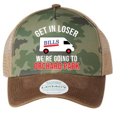 Get In Loser We're Going To Orchard Park Legacy Tie Dye Trucker Hat