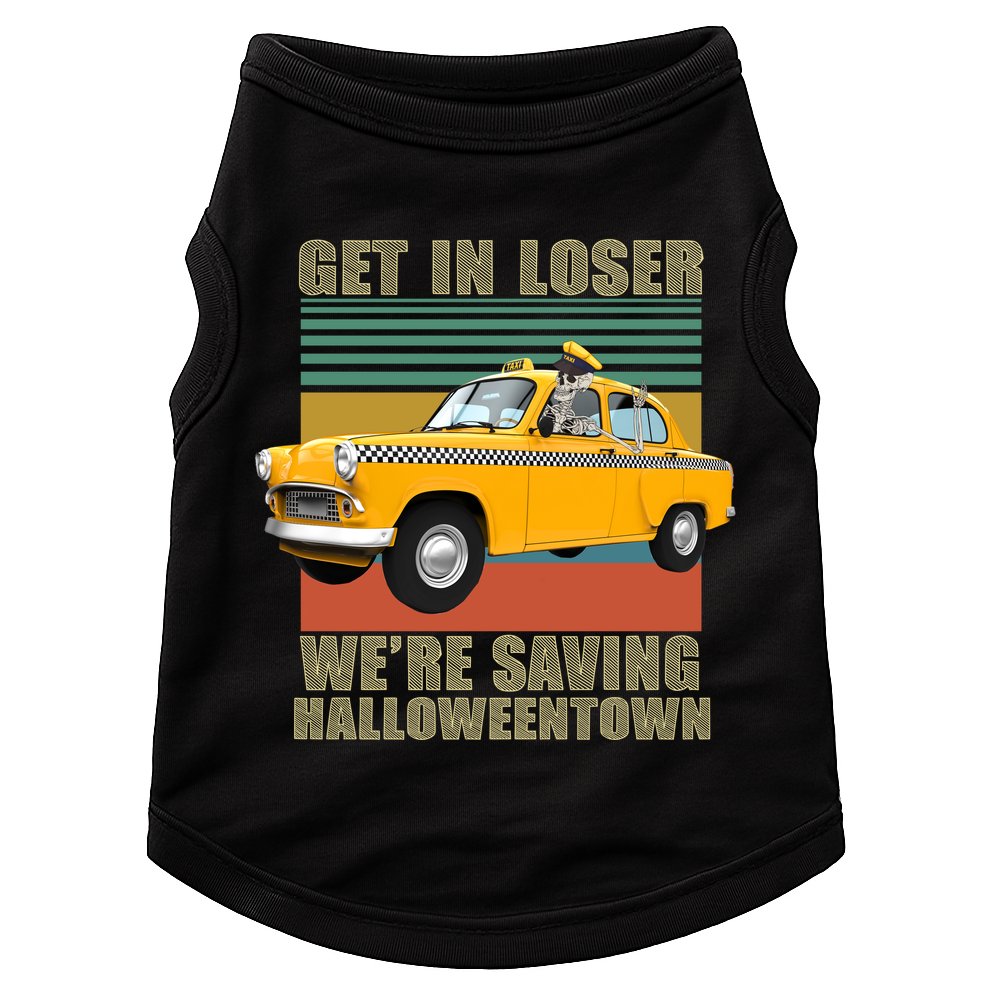Get In Losers We're Saving Halloween Town Doggie Tank