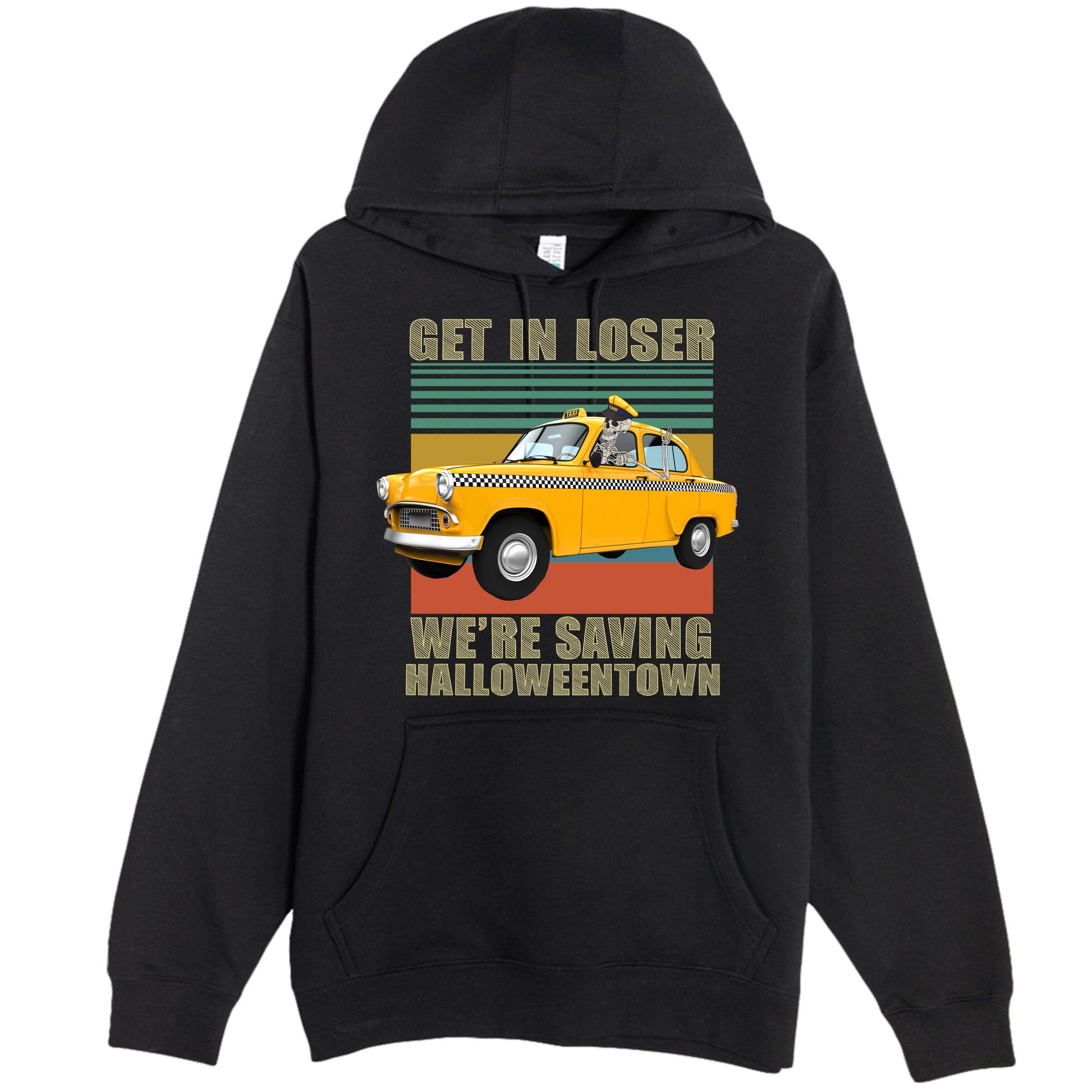 Get In Losers We're Saving Halloween Town Premium Pullover Hoodie