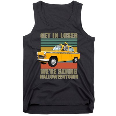 Get In Losers We're Saving Halloween Town Tank Top