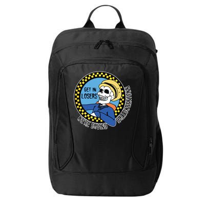 Get in Losers We're Saving Halloweentown City Backpack