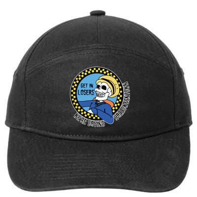 Get in Losers We're Saving Halloweentown 7-Panel Snapback Hat