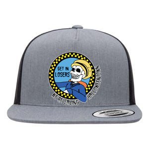 Get in Losers We're Saving Halloweentown Flat Bill Trucker Hat