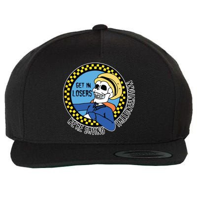 Get in Losers We're Saving Halloweentown Wool Snapback Cap