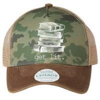 Get Lit Read Books Legacy Tie Dye Trucker Hat