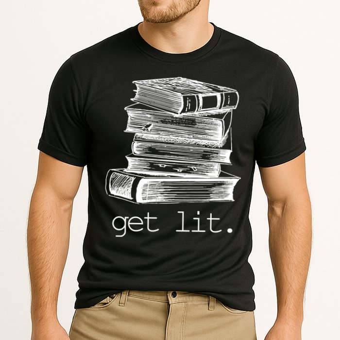 Get Lit Read Books Performance Shirt