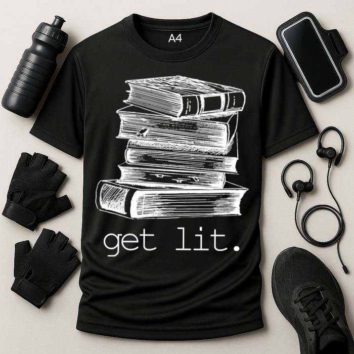 Get Lit Read Books Performance Shirt