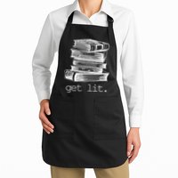 Get Lit Read Books Apron