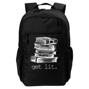 Get Lit Read Books Daily Commute Backpack