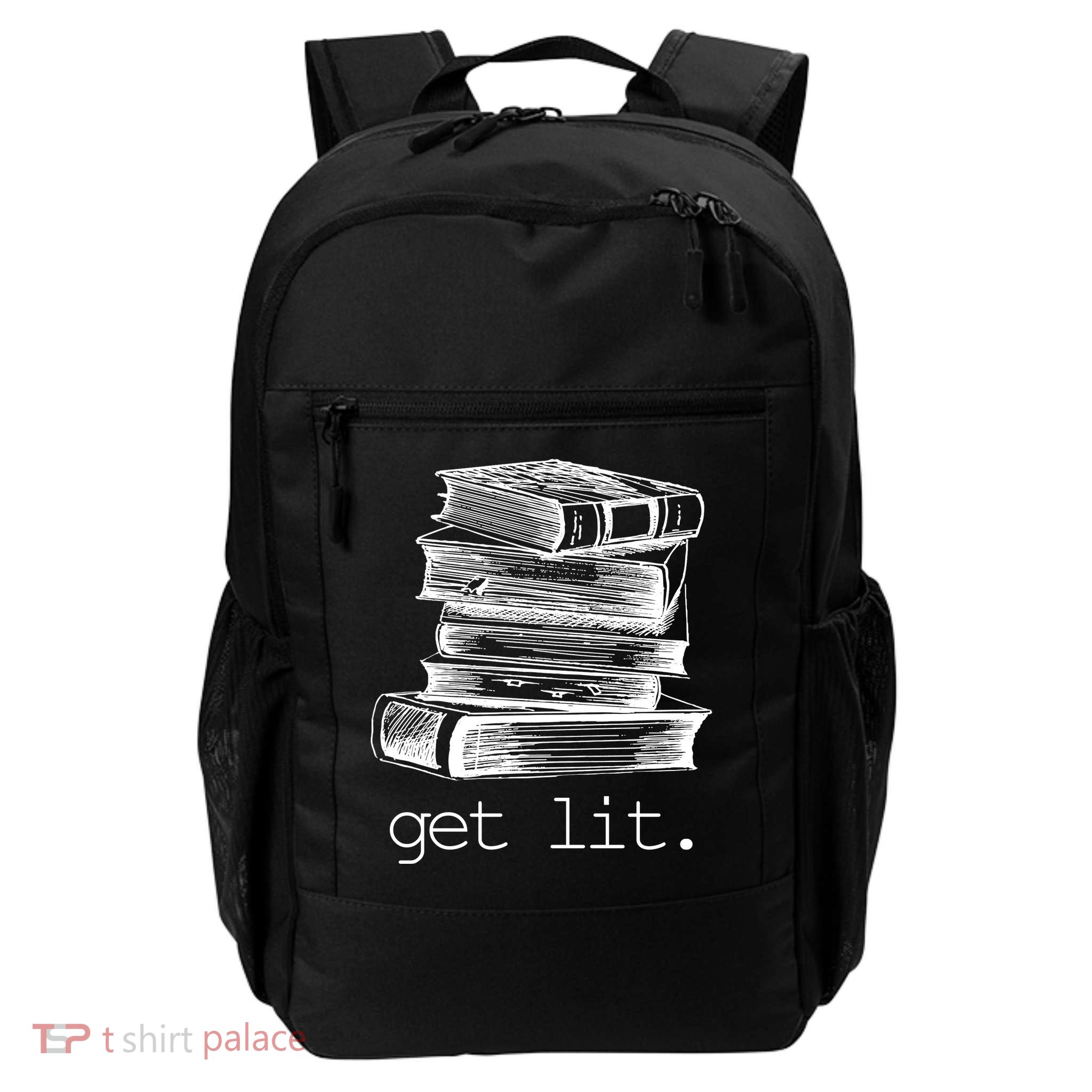 Get Lit Read Books Daily Commute Backpack