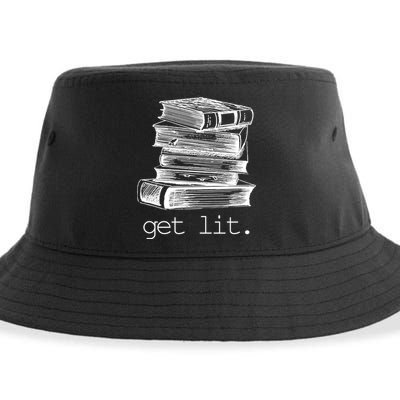 Get Lit Read Books Sustainable Bucket Hat
