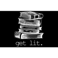 Get Lit Read Books Bumper Sticker