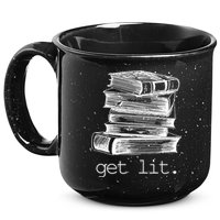Get Lit Read Books 15oz Campfire Ceramic Mug