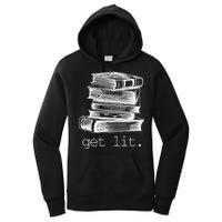 Get Lit Read Books Women's Pullover Hoodie