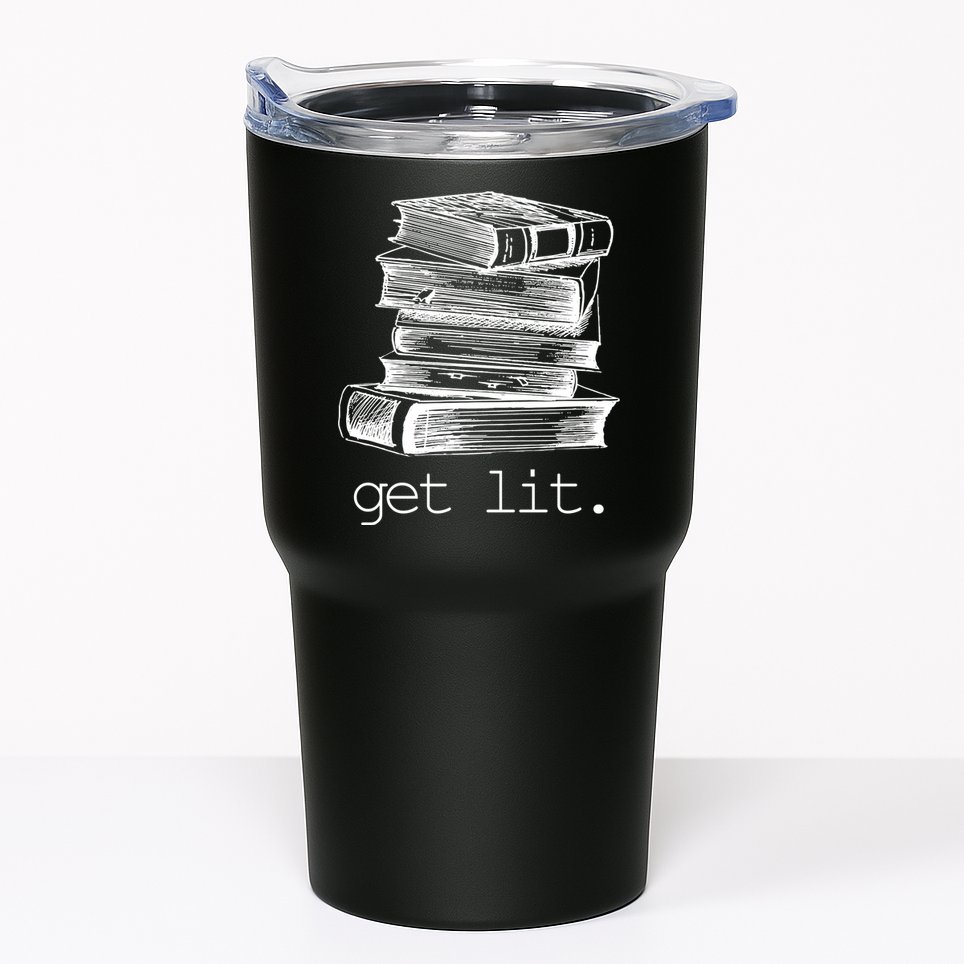 Get Lit Read Books Tumbler