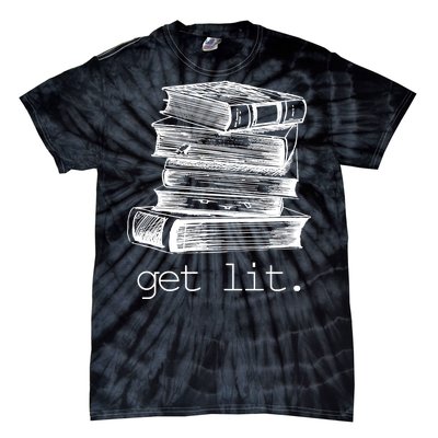 Get Lit Read Books Tie-Dye T-Shirt