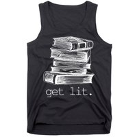 Get Lit Read Books Tank Top