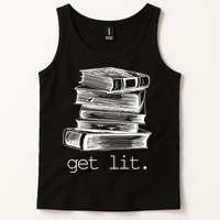 Get Lit Read Books Tank Top