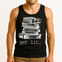 Get Lit Read Books Tank Top