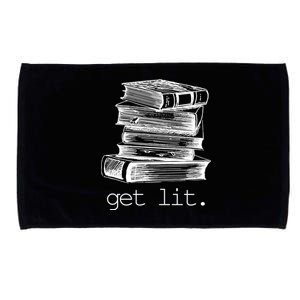 Get Lit Read Books Microfiber Hand Towel