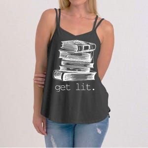 Get Lit Read Books Women's Strappy Tank