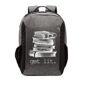 Get Lit Read Books Vector Backpack