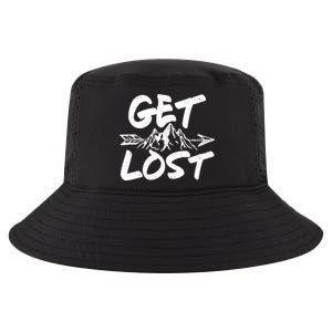 Get Lost Nature Wilderness Lover Cool Comfort Performance Bucket Hat