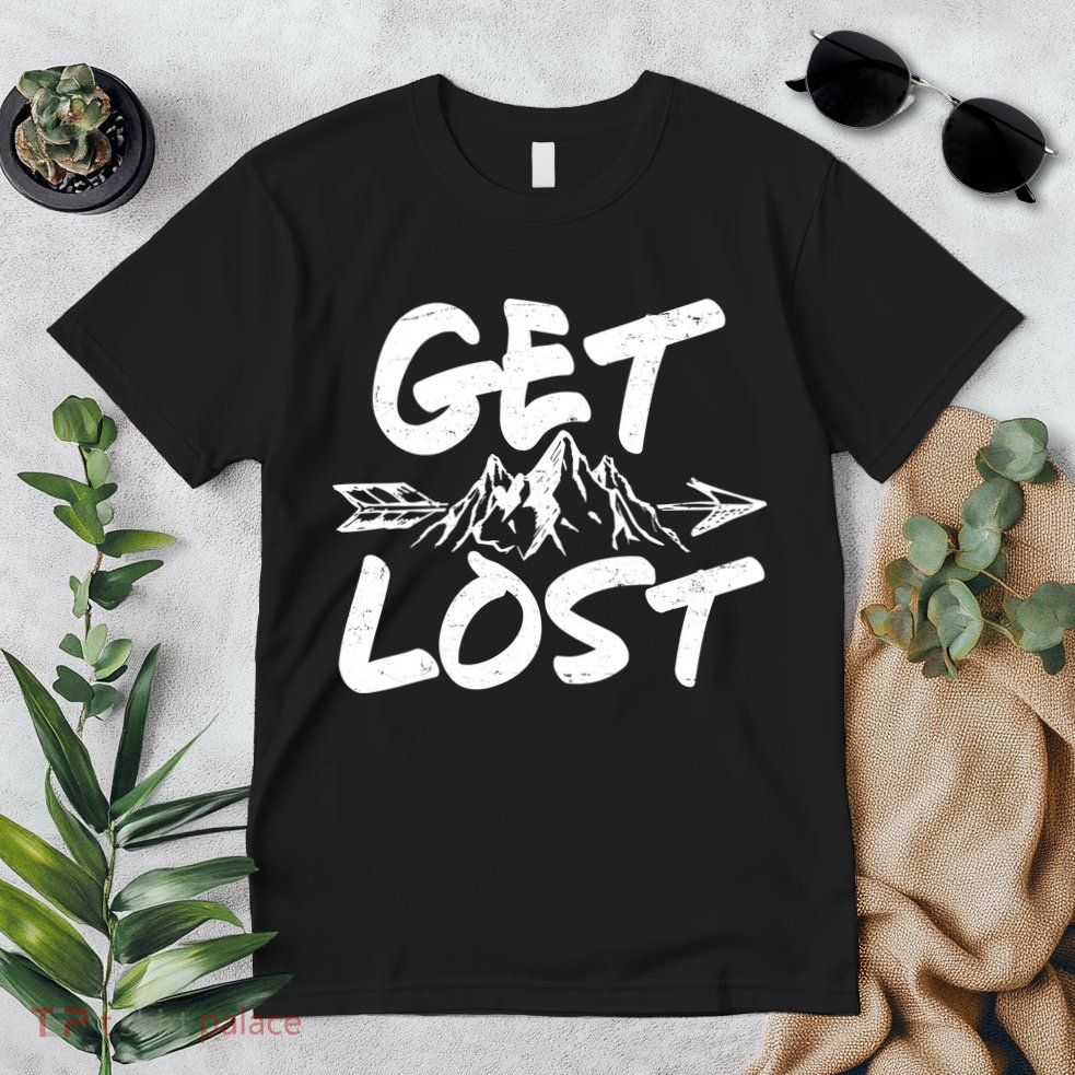 Get Lost Nature Wilderness Lover Premium T-Shirt
