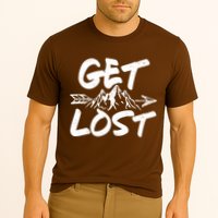 Get Lost Nature Wilderness Lover Cooling Performance Crew T-Shirt