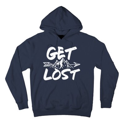 Get Lost Nature Wilderness Lover Hoodie