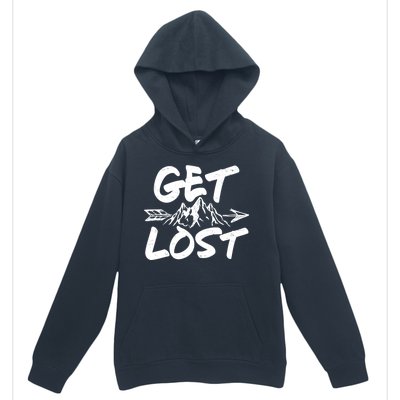 Get Lost Nature Wilderness Lover Urban Pullover Hoodie