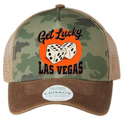 Get Lucky Las Vegas Legacy Tie Dye Trucker Hat