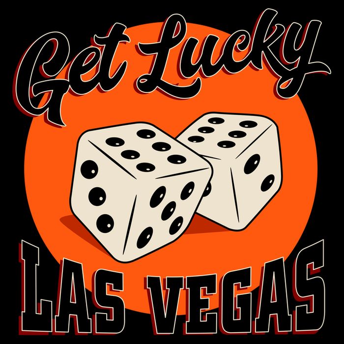 Get Lucky Las Vegas Cropped Pullover Crew