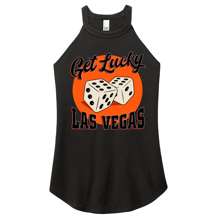 Get Lucky Las Vegas Women's Perfect Tri Rocker Tank