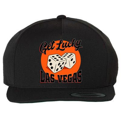 Get Lucky Las Vegas Wool Snapback Cap