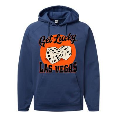 Get Lucky Las Vegas Performance Fleece Hoodie