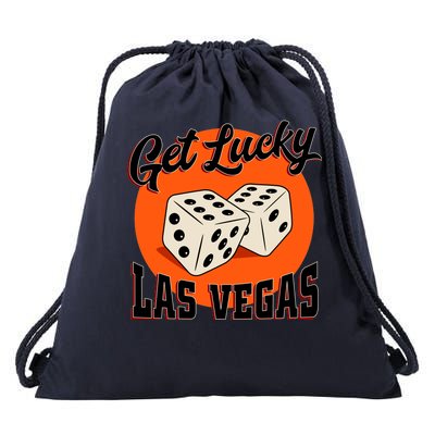 Get Lucky Las Vegas Drawstring Bag