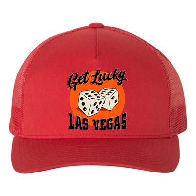 Get Lucky Las Vegas Yupoong Adult 5-Panel Trucker Hat