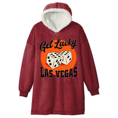 Get Lucky Las Vegas Hooded Wearable Blanket