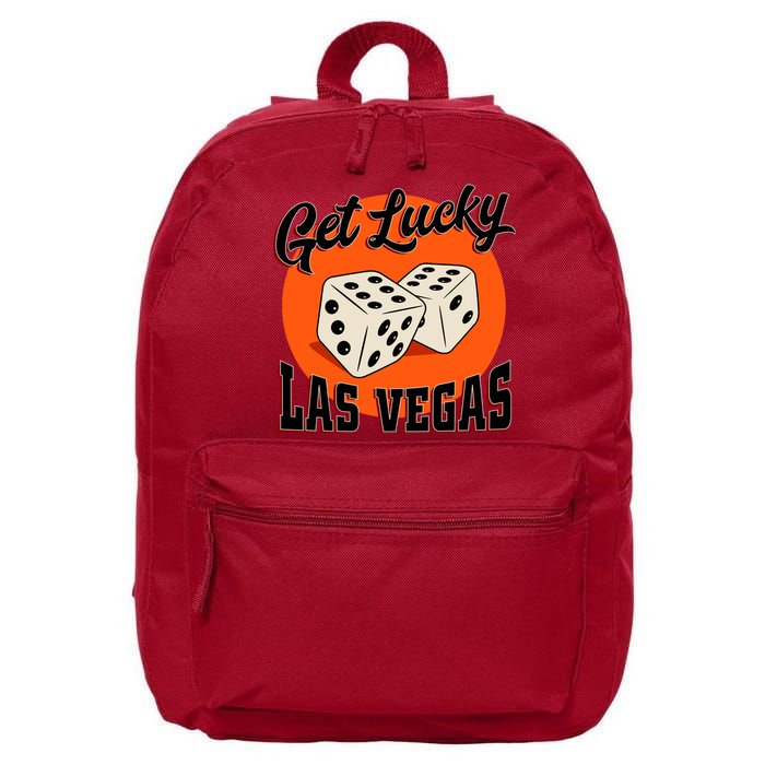 Get Lucky Las Vegas 16 in Basic Backpack