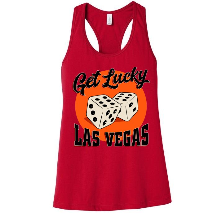 Get Lucky Las Vegas Women's Racerback Tank