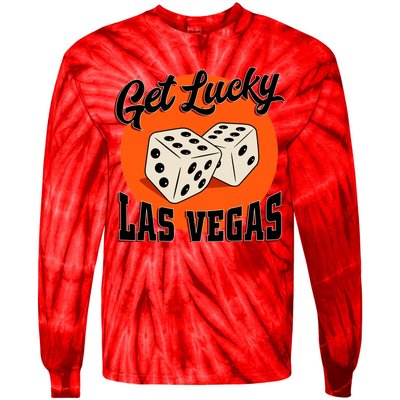 Get Lucky Las Vegas Tie-Dye Long Sleeve Shirt