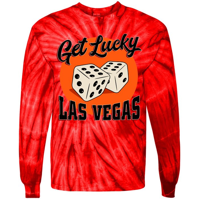 Get Lucky Las Vegas Tie-Dye Long Sleeve Shirt