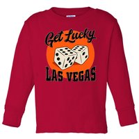 Get Lucky Las Vegas Toddler Long Sleeve Shirt