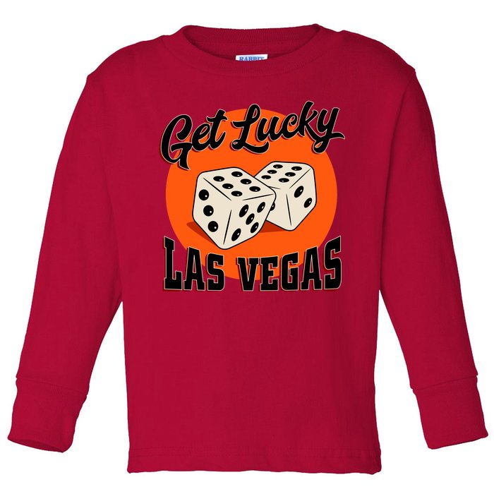 Get Lucky Las Vegas Toddler Long Sleeve Shirt