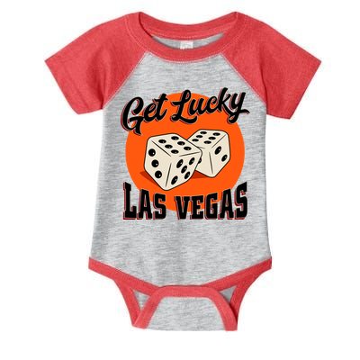 Get Lucky Las Vegas Infant Baby Jersey Bodysuit