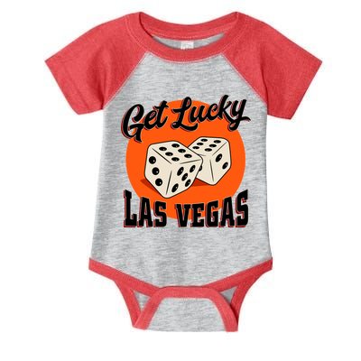 Get Lucky Las Vegas Infant Baby Jersey Bodysuit