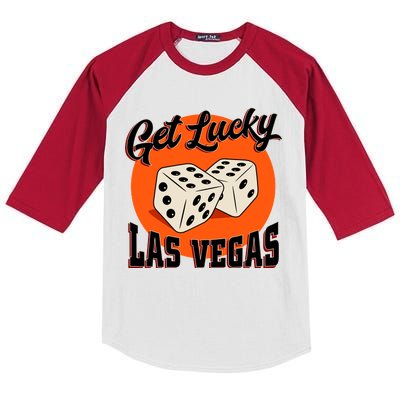 Get Lucky Las Vegas Kids Colorblock Raglan Jersey