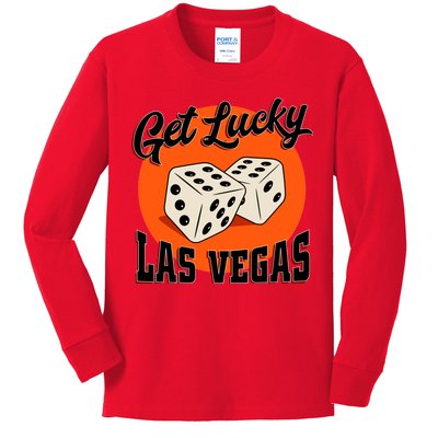 Get Lucky Las Vegas Kids Long Sleeve Shirt